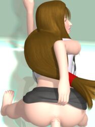 3d 7_(artist) animated barefoot censored feet female fighting_cuties final_fantasy final_fantasy_vii human male sex smooth_skin straight tifa_lockhart vaginal_penetration