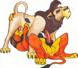 2boys 69 anus covu cum cum_in_mouth disney feline fellatio feral feral_on_feral furry furry_only gay incest kovu lion male male_only no_humans oral oral_sex penis scar scar_(the_lion_king) sex the_lion_king the_lion_king_ii:_simba's_pride yaoi