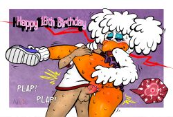 18th_birthday 1boy 1boy1girl 1girls 2022 2d 2d_(artwork) 2d_artwork anon anonymous_male anthro avian bird bird_girl birthday birthday_sex blush blushing chicken chicken_girl chuck_e_cheese_(franchise) clothed clothed_sex cum cum_in_pussy cum_inside cum_leaking cum_leaking_out_of_pussy digital_art digital_drawing_(artwork) digital_media_(artwork) female galliform gallus_(genus) helen_henny impregnation leg_up mascot nightmare_ritual on_model ovum penetration phasianid pigtails plap plap_(sound) sex shoes short_skirt sneakers spreading straight straight_sex tagme thick_thighs unseen_male_face vagina vaginal_penetration vaginal_sex white_feathers white_hair white_shirt