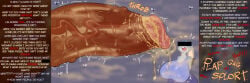 absurd_res anthro arthropod big_breasts big_penis bodily_fluids breasts canid canine caption capy_b censor_bar censored clothing dipstick_ears disney duo ear_markings english_text erection european_rabbit exclamation_point female fly_(animal) fox genital_fluids genitals grey_body hi_res huge_breasts huge_penis hyper hyper_genitalia hyper_penis imminent_rape imminent_sex insect judy_hopps lagomorph leporid male mammal markings mostly_offscreen_character multicolored_ears nick_wilde nipple_outline onomatopoeia oryctolagus penis precum profanity question_mark rabbit red_fox shirt smegma smegma_on_penis solo_focus sound_effects text topwear true_fox vein veiny_penis zootopia