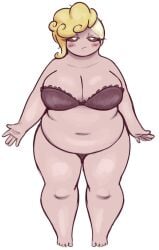 blonde_female blonde_hair bra chubby chubby_female female female_only tainted_magdalene_(the_binding_of_isaac) the_binding_of_isaac