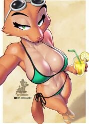 animated animation antro big_breasts bikini diane furry live2d no_penetration pakwan008 sheva shevanim tagme thebadguys video