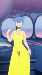 1boy 1boy1girl 1girls anger_(inside_out) animated ass blue_hair blush content_farm_channels dancing dress dress_lift fashik inside_out joy_(inside_out) longer_than_10_seconds looking_at_viewer no_panties patreon patreon_exclusive pussy shocked shorter_than_30_seconds smiling smiling_at_viewer suprised tagme trend uncensored uncensored_version_available video