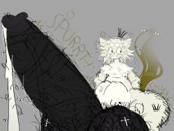4:3 arm_hair aroused balls belly big_balls big_belly big_butt big_penis bodily_fluids body_hair butt butt_hair butt_tattoo cross_(marking) crown cum dripping facial_hair fart flies_for_smell fur fur_markings genital_fluids genitals gurgling_balls hairy hairy_balls headgear hi_res huge_penis hyper hyper_genitalia hyper_penis male markings marpyfarts max_(marpyfart) max_(marpyfarts) moobs nipples overweight overweight_male penis pubes santhro simple_background slightly_chubby smelly smile solo standing stray_pubes sweat tattoo