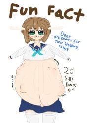 anime anime_girl antler antlers baka bakadere belly belly_bulge belly_button belly_expansion belly_inflation belly_overhang big_eyes breeding breeding_kink creature_inside deer deer_girl deviantart deviantart_username dumb dumb_girl fertile gestation hyper_belly hyper_pregnancy hyperpregnancy japanese japanese_clothes japanese_clothing japanese_female kicking_(pregnancy) mating mating_season meme pregnancy pregnant pregnant_belly pregnant_female sailor_uniform shika shikanoko_noko shikanoko_nokonoko_koshitantan skirt stomach stomach_bulge stomach_inflation stomach_noises thighhighs tum tummy tummy_bulge tummy_expansion tummy_inflation ultrafirelmao