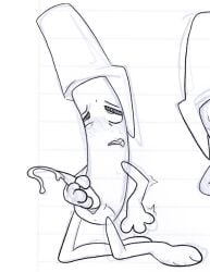 battle_for_dream_island battle_for_dream_island_again bfb bfdi bfdia cum cumshot genital_slit masturbation object_shows pen_(bfdi) penile_masturbation stroking_penis tentacle_penis the_power_of_two tpot