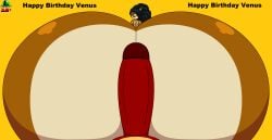 big_ass big_butt big_cock big_dick erection femboy jack_fire_dragon_(mike437) mike437 thicc venus_(jacky_arts)