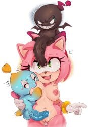 amy_rose archie_comics calabreso chao_(sonic) female group hi_res idw_publishing male male/female sega seminal_fluids sonic_the_hedgehog_(archie) sonic_the_hedgehog_(comics) sonic_the_hedgehog_(idw) sonic_the_hedgehog_(series) trio