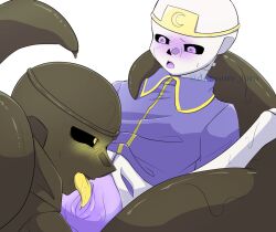 2d artist_request blush blushing bottomless cunnilingus_through_clothes diadem dream_sans dream_sans_(fan_character) dreamtale duo genderswap_(mtf) half-dressed headwear hetero humanoid incest licking_pussy male/female nightmare_sans nightmare_sans_(fan_character) purple_blush rule_63 sans sans_au sanscest sex shattered_dream_sans_(fan_character) skeleton straight tagme tentacles tongue_on_pussy top_heavy undertale undertale_(series) undertale_au undertale_fanfiction white_background yellow_blush