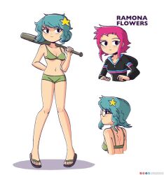 keetydraws kt-draws ramona_flowers scott_pilgrim tagme