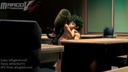 1boy 1girls 3d 3d_(artwork) animated areola asian asian_female asian_male ass cowgirl_position creampie cum cum_in_pussy cum_inside duo duo_focus eagleisloved empty_room feet feet_on_legs female freckles green_eyes hands_on_hips hi_res highres izuku_midoriya kiss kissing large_ass large_breasts large_penis light-skinned_female light_skin longer_than_30_seconds longer_than_one_minute macstarva male male_moaning marcossfm marcovee4 mp4 muscular_male my_hero_academia nipples riding_penis school_chair school_desk sex shounen_jump sound sound_effects source_filmmaker thick_thighs tsuyu_asui vaginal vaginal_penetration vaginal_sex video voice_acted wide_hips