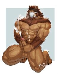 1male abs animal_ears animal_humanoid anthro anthro_only bara beard biceps big_brother big_penis boner broad_shoulders brown_fur cock cum cum_on_body cumming cumshot daddy dilf double_hand_masturbation double_handjob ejaculating_cum ejaculation erection furry furry_ears furry_male furry_only hard_on huge_cock humanoid humanoid_genitalia humanoid_hands humanoid_penis jacking_off jock_sniffer jockstrap jockstrap_on_face jockstrap_sniffing kemono large_feet large_penis long_hair male male_only manly masturbation muscular muscular_anthro muscular_arms muscular_back muscular_legs muscular_male muscular_thighs nipples on_knees open_legs orgasm orgasm_face pecs projectile_cum pubic_hair r_tigre_(artist) raytig12 raytigre sharp_teeth smiling smooth_penis spread_legs thick_cum thick_legs thick_penis thick_thighs uncle wanking zaddy