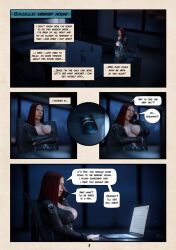 black widow (marvel) from aracnophilia: a porn parody by netcrum by netcrum