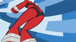 animated ass ass_cleavage big_ass big_butt bikini butt_crack dat_ass demon_girl huge_ass kneesocks kneesocks_daemon kneesocks_redraw panty_&_stocking_with_garterbelt red_skin sand screencap screenshot thick_thighs