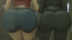 2girls 3d 3d_(artwork) animated ass ass_focus ass_on_glass ass_press batman_(series) big_ass bodysuit catwoman catwoman_(fortnite) clothed dc dc_comics diana_prince faceless_female female female_only fortnite fortnite:_battle_royale from_behind hi_res highres huge_ass jiggle kishi longer_than_30_seconds multiple_girls pawg selina_kyle shiny shiny_clothes short_shorts shorter_than_one_minute shorts skin_tight video wonder_woman wonder_woman_(fortnite) wonder_woman_(series)