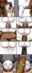 animal_genitalia animal_penis anus ass balls big_balls big_breasts big_butt big_penis blush bodily_fluids breasts clothed clothed_rape clothing comic cum cum_in_ass cum_in_pussy cum_inside dark_body dark_skin dialogue duo equid equine equine_penis erection faceless_character faceless_male fat_man female female_penetrated genital_fluids genitals group group_sex hakiahki hi_res horn horse human humanoid instant_loss_2koma interspecies korean_text male male/female male_penetrating male_penetrating_female mammal mature_male nude open_mouth partially_clothed penetration penile penile_penetration penis penis_in_pussy pussy rape saliva scarf solo speech_bubble sweat tears teeth text threesome through_wall tongue ugly_man unknown_species vaginal_penetration vein veiny_penis white_body