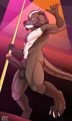 absurd_res anthro asian_mythology delsin_(ktdz) dragon east_asian_mythology eastern_dragon hi_res ktdz male male_only mythology pole solo stripper_pole