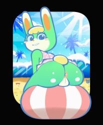 1boy 2020s 2022 2022s 20s animal_crossing animal_ears animated animated_gif anthro anthro_focus anthro_only anthro_solo anthrofied anus ass ball balls bare_ass bare_butt beach beach_ball big_ass big_ass_(male) big_ass_cheeks big_butt big_butt_(male) big_buttocks blonde_hair bottom_heavy bottomless bouncing bouncing_on_beachball bubble_ass bubble_butt bunny_boy butt buttocks clothed clothing cotton_tail crossdressing cute cute_boy cute_male dat_ass dat_butt digital_media_(artwork) dumptruck_ass dumptruck_butt eyelashes fat_ass fat_butt femboy feminine feminine_male fur genitals gif girly girly_boy green_fur grin hair hi_res huge_ass huge_butt humanoid_genitalia inflatable lagomorph leporid long_ears looking_at_viewer loop male male_anthro male_focus male_only male_solo mammal massive_ass massive_butt multicolored_fur newgrounds nintendo orange_nose plump_ass plump_butt rabbit rabbit_boy round_ass round_butt sasha_(animal_crossing) seaside short_playtime sissy sitting_on_ball sitting_on_beachball smile solo solo_anthro solo_femboy solo_focus solo_male swimsuit tail testicles thick thick_ass thick_butt thick_thighs tophatmahoney trap two_tone_fur video_games white_fur wide_hips