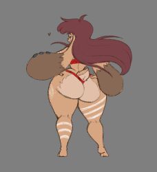 big_ass bubble_butt female huge_ass iamaneagle_(artist) outletdraws tagme thick_thighs wide_hips