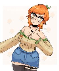 big_breasts breasts breasts_bigger_than_head breasts_frottage embarrassed female female_focus female_only glasses happy lirinvt magical_girl orange_eyes orange_hair simple_background thick_thighs thighs twitch twitter vcentipede190 virtual_youtuber white_body white_skin wizard youtube youtube_hispanic youtuber