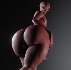 1male 3d alien ass back_view backsack big_butt dick gay humanoid inviting inviting_to_sex looking_at_viewer looking_back male male_only nude presenting_butt presenting_hindquarters r-a-s-p_(artist) sectoid solo solo_focus thick_thighs x-com