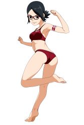 sarada uchiha from boruto: naruto next generations by zero024