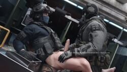 3d animated call_of_duty call_of_duty_ghosts ckang2021 ctsfo gay large_penis light-skinned_male male male/male male_focus male_only male_penetrated mp4 simon_riley sound video yaoi