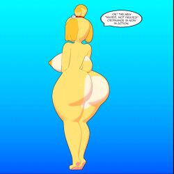 1girls animal_crossing animated ass ass_shake big_ass big_breasts big_butt canine curvaceous curvy dialogue english_text female_focus female_only fur furry huge_ass huge_breasts ikugo ikugo_(artist) isabelle_(animal_crossing) large_ass large_breasts massive_ass nintendo tagme text thick_thighs thighs wide_hips