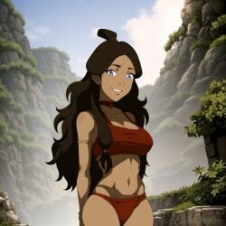 1girls absurd_res absurd_resolution absurdres ai_generated armwear ass athletic athletic_body athletic_female avatar_legends avatar_the_last_airbender big_ass big_breasts big_butt blue_eyes blush blushed_face blushing_at_viewer blushing_female bra breasts brown_body brown_hair brown_skin brown_skinned brown_skinned_female busty busty_female busty_girl cartoon cartoony cats62 clothed clothed_female clothing curvaceous curvaceous_female curvaceous_figure curvy curvy_body curvy_female curvy_figure curvy_hips cute cute_expression cute_eyes cute_face cute_female dark-skinned_female dark_body dark_skin ear exposed_legs exposed_thighs eyebrows eyelashes eyeshadow eyewear fat_ass fat_butt female female_only female_solo front_view fully_clothed glistening glistening_ass glistening_body glistening_boobs glistening_breasts glistening_butt glistening_eyes glistening_legs glistening_skin glistening_thighs half-closed_eyes hi_res high_quality high_resolution highres huge_ass huge_boobs huge_breasts katara large_ass large_boobs large_breasts large_butt legs long_hair looking_at_viewer mountain nickelodeon nipples panties pants red_bra red_panties seductive seductive_body seductive_eyes seductive_look seductive_mouth seductive_smile shiny shiny_ass shiny_body shiny_boobs shiny_breasts shiny_butt shiny_legs shiny_skin shiny_thighs sideboob slim_waist small_waist smile smiling smiling_at_viewer smooth_ass smooth_body smooth_butt smooth_legs smooth_skin smooth_thighs solo_female standing tan tan-skinned_female tan_body tan_skin tanned tanned-skinned_female tanned_body tanned_female tanned_skin thick_thighs thighhighs thighs thin_waist
