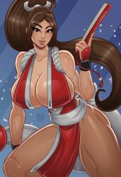 mai shiranui from fatal fury by monolithic-sloth