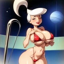 1girls absurd_res absurd_resolution absurdres ai_generated ass athletic athletic_body athletic_female big_ass big_breasts big_butt bikini bikini_bottom bikini_top black_eyes blush blushed_face blushing_at_viewer blushing_female bra breasts bubble_ass bubble_butt busty busty_female busty_girl cartoon cartoony cats62 curvaceous curvaceous_female curvaceous_figure curvy curvy_body curvy_female curvy_figure curvy_hips cute cute_expression cute_eyes cute_face cute_female ear exposed_legs exposed_thighs eyebrows eyelashes eyeshadow eyewear fat_ass fat_butt female female_only female_solo front_view glistening glistening_ass glistening_body glistening_boobs glistening_breasts glistening_butt glistening_eyes glistening_legs glistening_skin glistening_thighs half-closed_eyes half-dressed half_naked half_nudefemale hanna-barbera hi_res high_quality high_resolution highres huge_ass huge_boobs huge_breasts judy_jetson large_ass large_boobs large_breasts large_butt legs looking_at_viewer nipples panties pants pool poolside red_bikini red_bikini_bottom red_bikini_top red_bra red_lipstick red_panties seductive seductive_body seductive_eyes seductive_look seductive_mouth seductive_smile shiny shiny_ass shiny_body shiny_boobs shiny_breasts shiny_butt shiny_legs shiny_skin shiny_thighs sideboob slim_waist small_waist smile smiling smiling_at_viewer smooth_ass smooth_body smooth_butt smooth_legs smooth_skin smooth_thighs solo_female standing swimming_pool swimsuit swimwear the_jetsons thick_thighs thighhighs thighs thin_waist visible_nipples visible_pussy white_hair