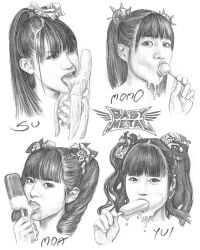 moa kikuchi from babymetal