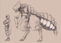 terminid from helldivers by gromdrawing