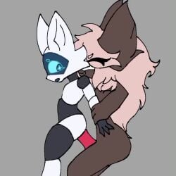 1:1 2d_animation ambiguous_gender anal animated anthro arm_grab ashen_(aurihev) ass aurihev_(artist) big_butt big_penis black_body black_fur canid canine canis domestic_cat duo felid feline felis frame_by_frame from_behind_position fur genitals gynomorph hair huge_cock intersex machine mammal no_sound penetration penis pink_hair ridiculous_fit robot robot_anthro sex short_playtime size_difference stomach_bulge tagme thick_thighs tongue tongue_out video white_body wide_hips wolf
