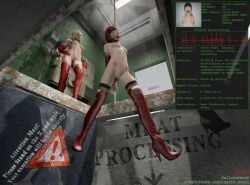 3d artist_request asphyxiation cassie_cage clit_piercing copyright_request execution female_death garry's_mod hanged noose nude_female snuff strangle teardrop_bikini thigh_high_boots vaginal_object_insertion victoria_burnwood