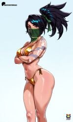 akali from league of legends by kyoffie