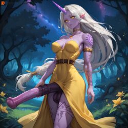 soraka from league of legends by velour ai