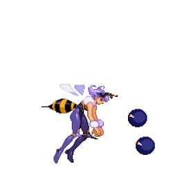 2girls age_progression bee bee_girl bound breast_expansion breast_growth breast_growth_(enlargement) darkstalkers egg_laying electrocution electrostimulation enema forced_impregnation forced_presentation human_cattle impregnation kuromaru_(mugen) milking milking_machine mo2 mother_and_daughter pregnant q-bee rape torture