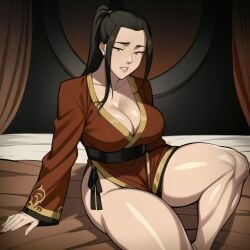 1girls absurd_res absurd_resolution absurdres ai_generated ass athletic athletic_body athletic_female avatar_legends avatar_the_last_airbender azula bed bedroom big_ass big_breasts big_butt black_hair blush blushed_face blushing_at_viewer blushing_female breasts busty busty_female busty_girl cartoon cartoony cats62 clothed clothing curvaceous curvaceous_female curvaceous_figure curvy curvy_body curvy_female curvy_figure curvy_hips cute cute_expression cute_eyes cute_face cute_female ear exposed_legs exposed_thighs eyebrows eyelashes eyeshadow eyewear fat_ass fat_butt female female_only female_solo fully_clothed fully_clothed_female glistening glistening_ass glistening_body glistening_boobs glistening_breasts glistening_butt glistening_eyes glistening_legs glistening_skin glistening_thighs half-closed_eyes hi_res high_quality high_resolution highres huge_ass huge_boobs huge_breasts large_ass large_boobs large_breasts large_butt leg_up legs looking_at_viewer multicolored_clothing muscular muscular_female muscular_thighs nickelodeon on_bed pillow seductive seductive_body seductive_eyes seductive_look seductive_mouth seductive_smile shiny shiny_ass shiny_body shiny_boobs shiny_breasts shiny_butt shiny_legs shiny_skin shiny_thighs sideboob sitting sitting_on_bed sleep_wear sleepwear slim_waist small_waist smile smiling smiling_at_viewer smooth_ass smooth_body smooth_butt smooth_legs smooth_skin smooth_thighs solo_female thick_thighs thighhighs thighs thin_waist yellow_eyes