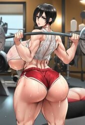 mikasa ackerman from attack on titan