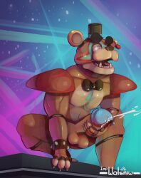 glamrock freddy (fnaf) from five nights at freddy's by impwolsniw