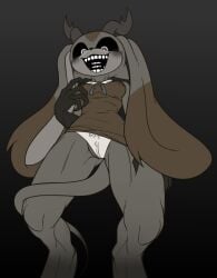 cream the rabbit from creepypasta by artist request