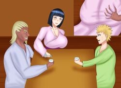 1girls 2boys asian asian_clothing ass ass_grab beard big_ass big_breasts big_butt black_eyes blonde_hair blue_eyes blue_hair blush bob_cut boruto:_naruto_next_generations breasts bubble_ass bubble_butt busty cheating cheating_wife cleavage clothed clothing comic cornrows couple cuckold curvaceous curvy curvy_female curvy_figure dark-skinned_male dark_skin drinking drinking_glass facial_hair facial_markings female fully_clothed grope groping groping_ass hand_on_ass husband_and_wife hyuuga_hinata indoors interracial jackey_(artist) kneeling large_ass large_breasts light-skinned_female light-skinned_male light_skin male male/female mature mature_female medium_hair milf moustache naruto naruto_(series) netorare ntr on_knees pale-skinned_female pale-skinned_male pale_skin purple_eyes raikage shoulder_length_hair shounen_jump sitting stealth_ass_grab stealth_sex story straight uzumaki_naruto voluptuous whisker_markings whiskers yellow_hair yukata