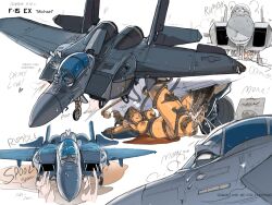 1boy 1girls aircraft airplane big_dom_small_sub bodily_fluids breast_fondling breast_play breasts cum cum_from_pussy cum_in_pussy cum_inside dialogue dire_machine dominant dual_engine duo english_text erection f-15 f-15ex female female_penetrated fondling from_front_position genital_fluids genitals hand_on_breast heart hi_res human human_on_machine human_penetrated interspecies jet larger_male leg_grab living_aircraft living_machine living_vehicle lying machine machine_penetrating male male/female male_penetrating male_penetrating_female mammal mechadendrites mechanophilia missionary_position multiple_images nipples nude on_back penetration penis pussy pussy_juice ratbat sex size_difference smaller_female smaller_human smile sweat tentacle text thigh_grab vehicle