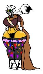 1girls 2022 2d 2d_(artwork) big_ass big_breasts curvy female female_only female_sans hourglass_figure huge_breasts ink_sans ink_sans_(fan_character) inktale rule_63 sans sans_au solo solo_female undertale undertale_(series) undertale_au veggiettensfw_(artist)