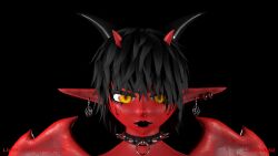 aicumgasm aval demon face femboy luxxilunar red skin spikes