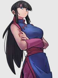 1girls 2022 asian_female big_breasts black_hair blue_eyes breasts chichi chinese_clothes dragon_ball dragon_ball_(classic) female female_focus female_only shounen_jump solo solo_female st62svnexilf2p9 tagme teenage_girl teenager