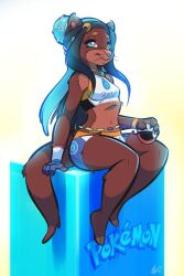 nessa (pokemon) from game freak by gallygallo
