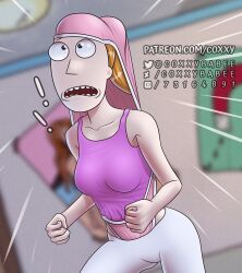 atomic_wedgie coxxy embarrassed female_only rick_and_morty summer_smith wedgie