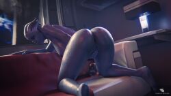 1girls 3d alien alien_girl anus asari asshole_opened_wide big_anus buttplug female female_masturbation female_only fenrir'srevenge gaping gaping_anus huge_buttplug liara_t'soni mass_effect masturbation sex_toy solo space spacecraft